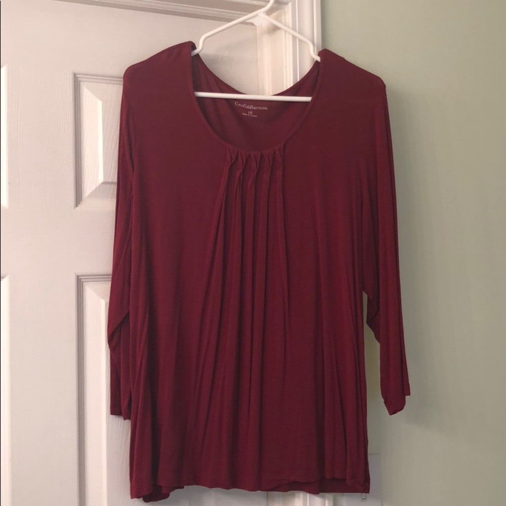 3/4 sleeve top